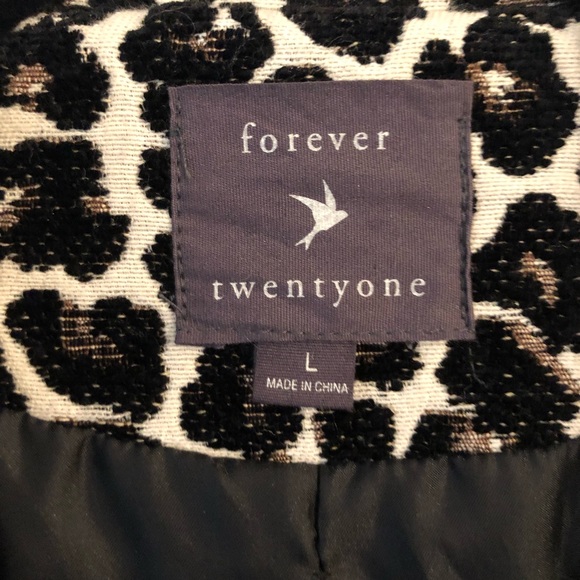 Animal Print Forever 21 Pea Type Coat - Picture 13 of 13